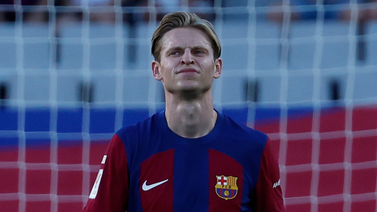 Frenkie de Jong z FC Barcelona.