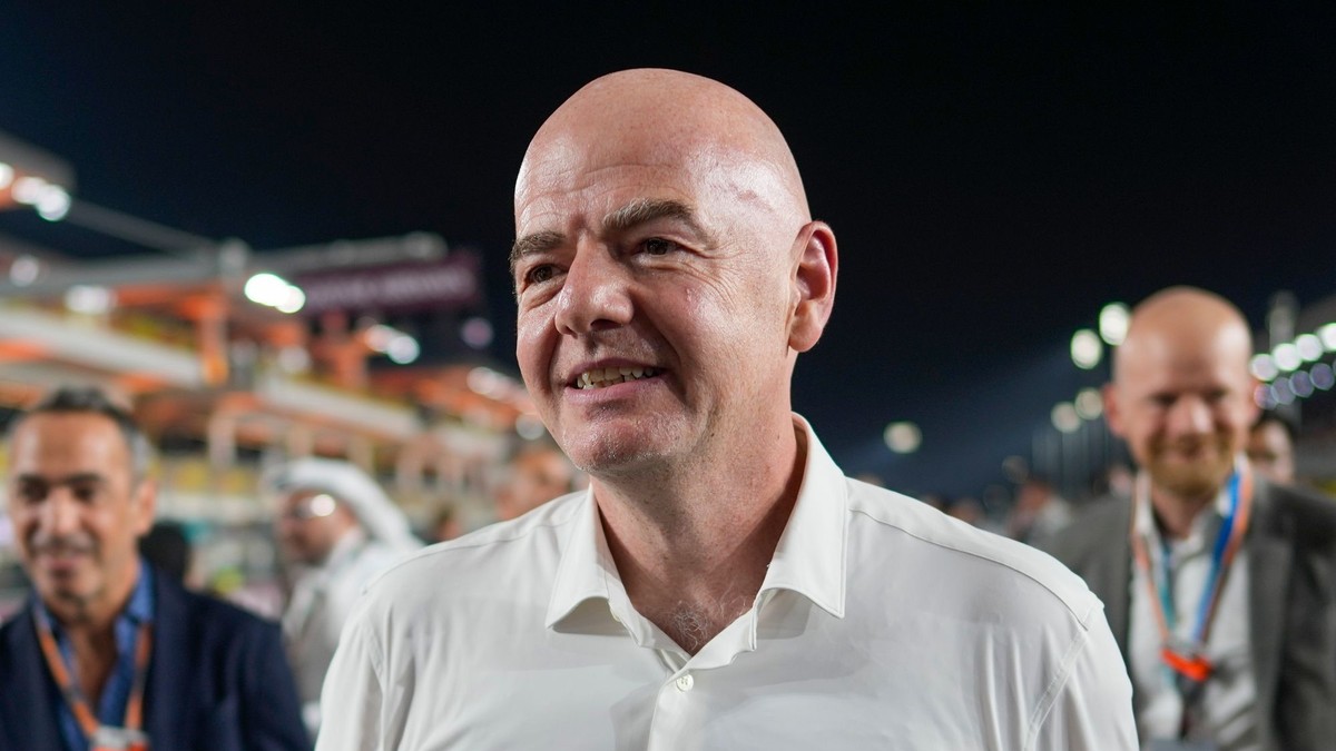 Prezident FIFA Gianni Infantino.