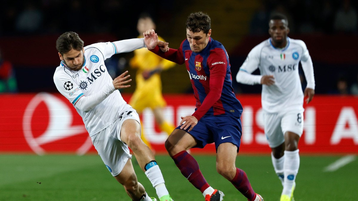 Andreas Christensen v drese Barcelony.