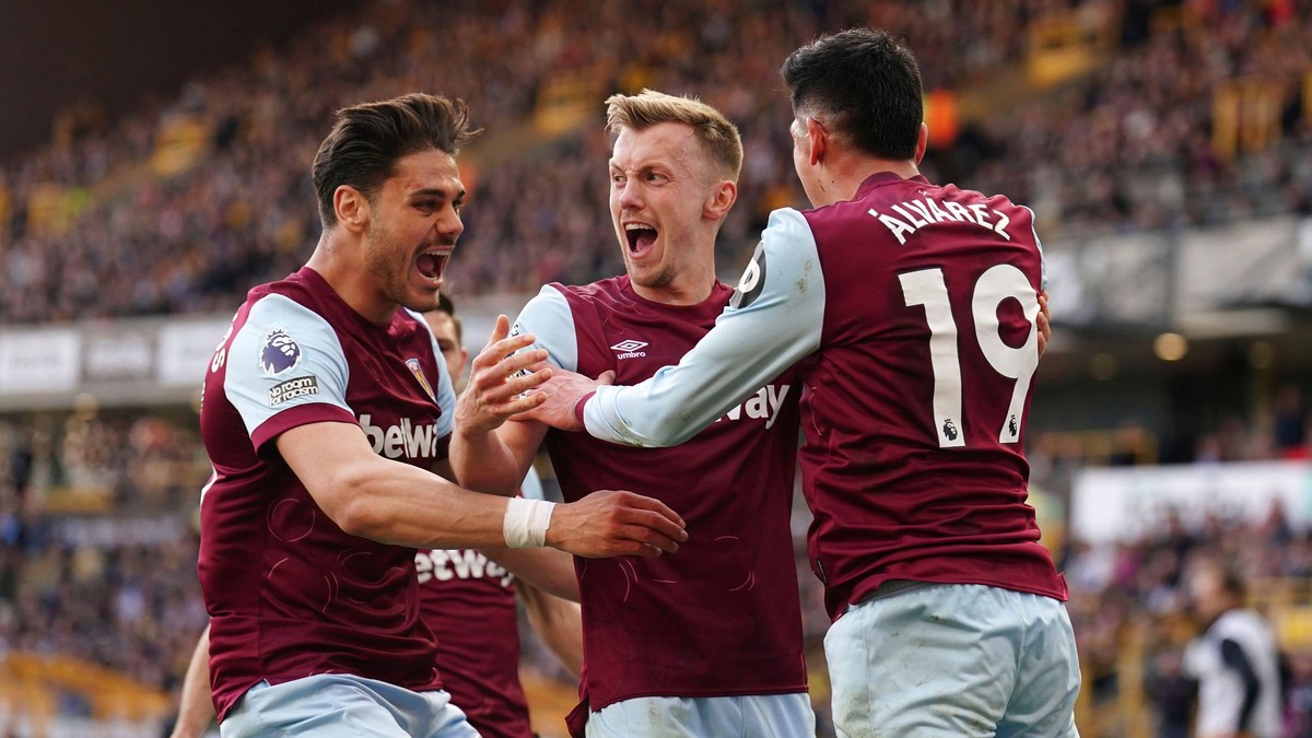 Radosť hráčov West Ham United