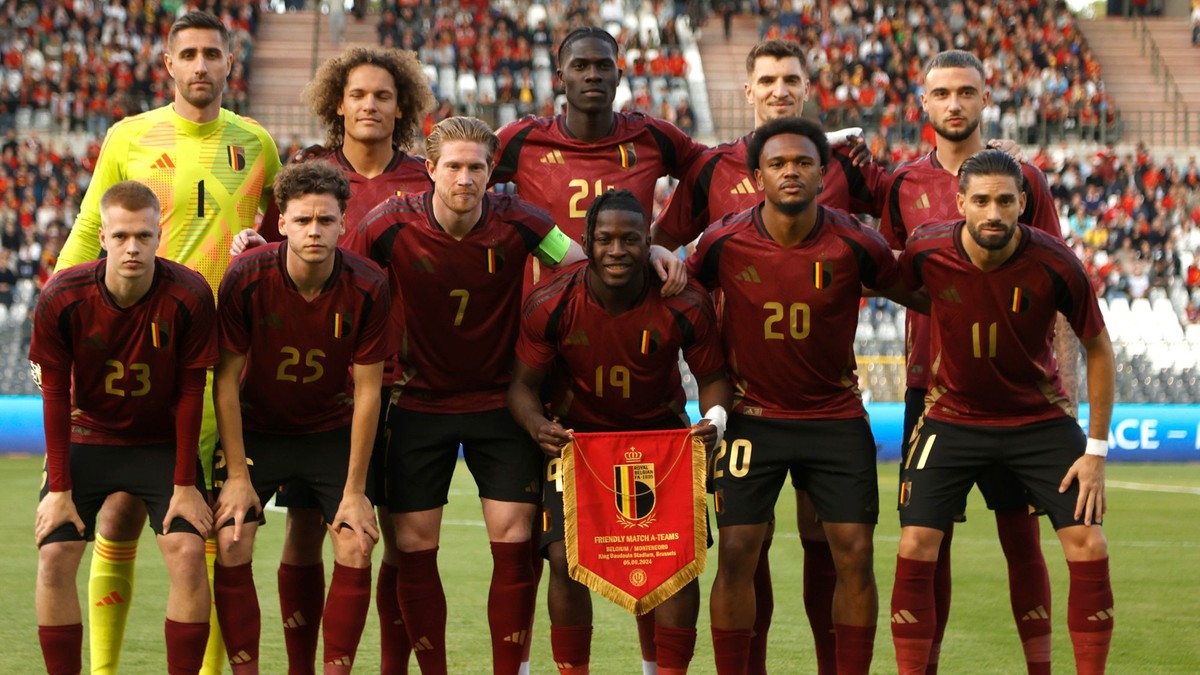 Futbalisti Belgicka.