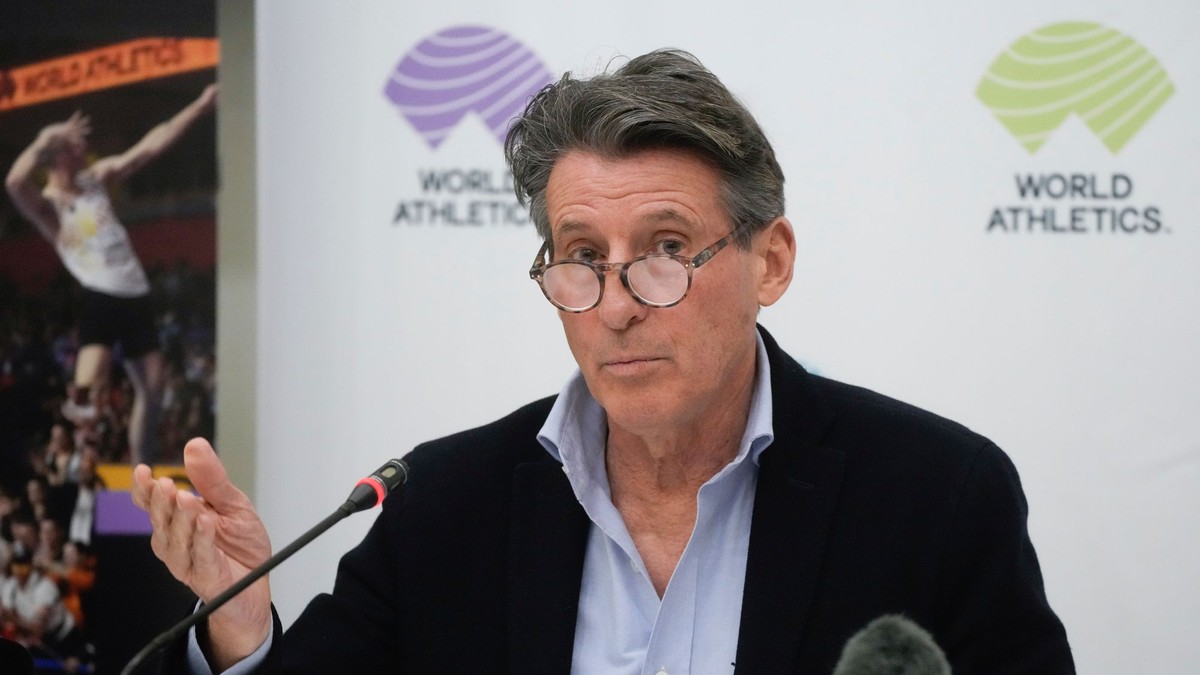 Na snímke je šéf Svetovej atletiky Sebastian Coe.