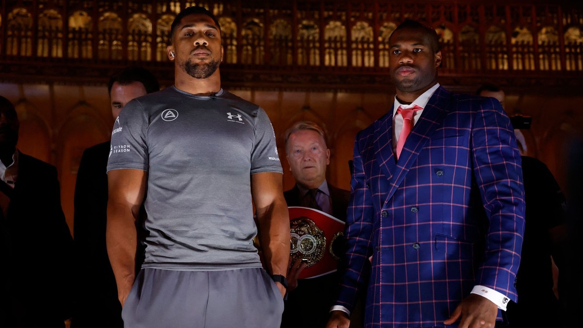 Anthony Joshua a Daniel Dubois. 