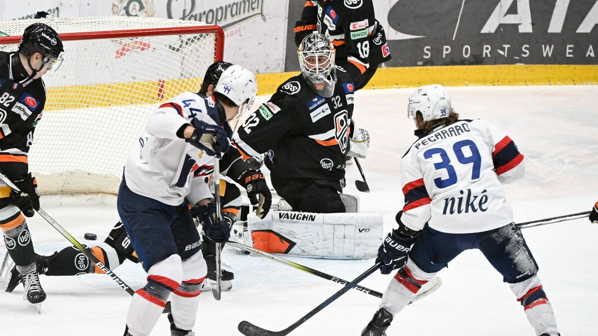 Fotka zo zápasu HC Slovan Bratislava - HC Košice.