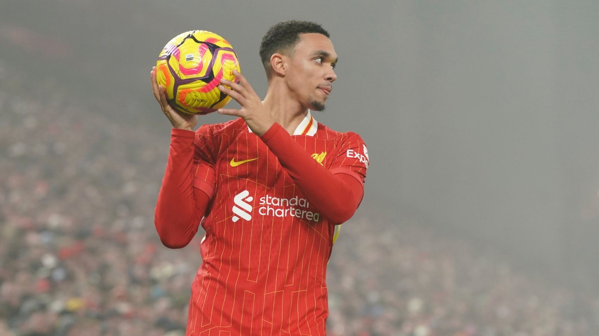 Trent Alexander-Arnold v drese Liverpool FC.