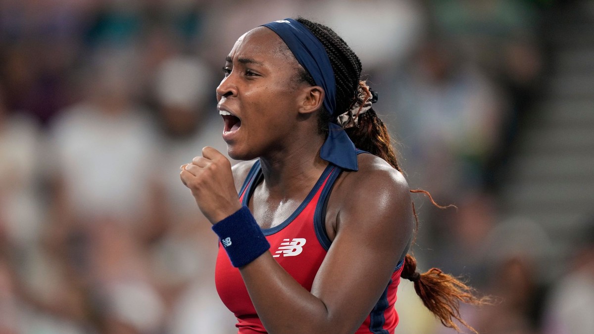 Americká tenistka Coco Gauffová.