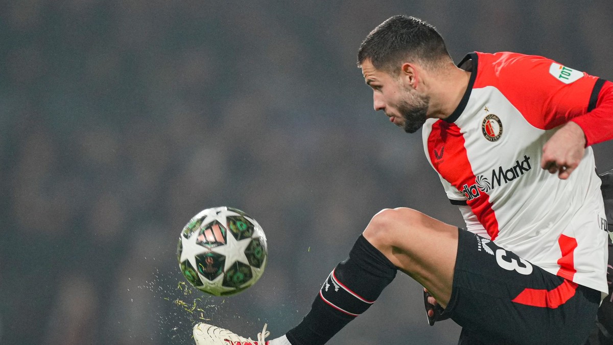 Dávid Hancko v drese Feyenoord Rotterdam.