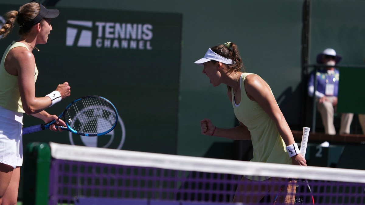 Tereza Mihalíková s Britkou Oliviou Nichollsovou.