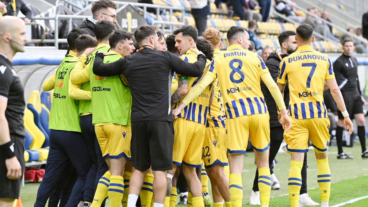 Futbalisti FC DAC 1904 Dunajská Streda.
