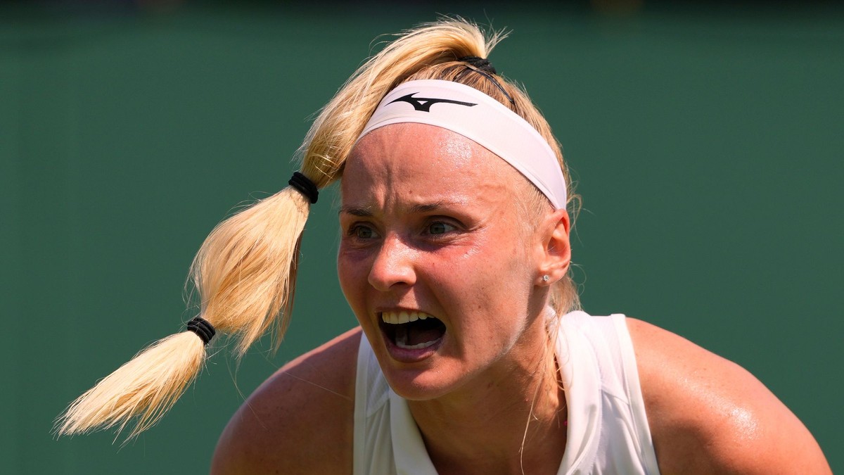 Slovenská tenistka Rebecca Šramková. 
