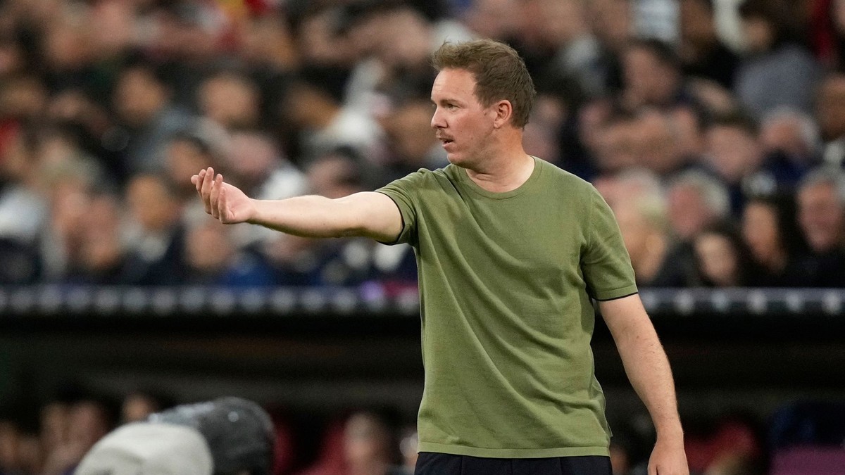 Tréner Nemecka Julian Nagelsmann.