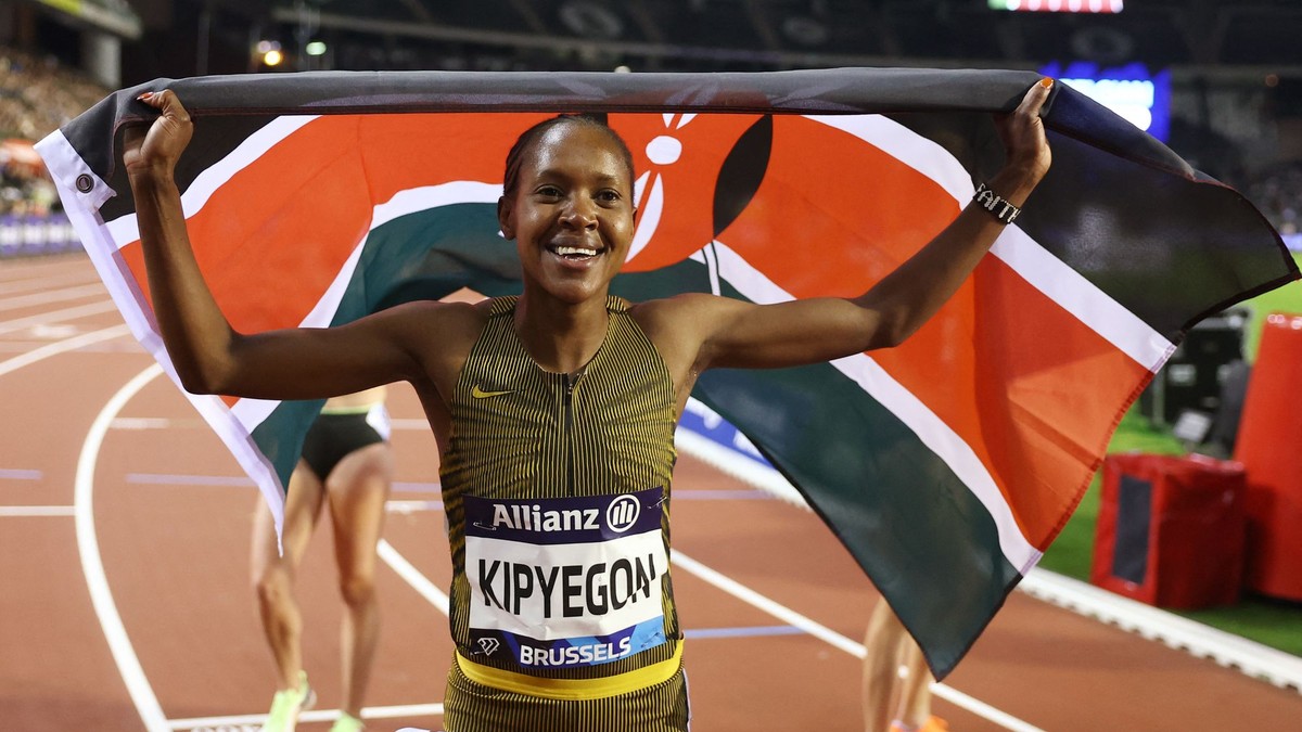Kenská atlétka Faith Kipyegonová
