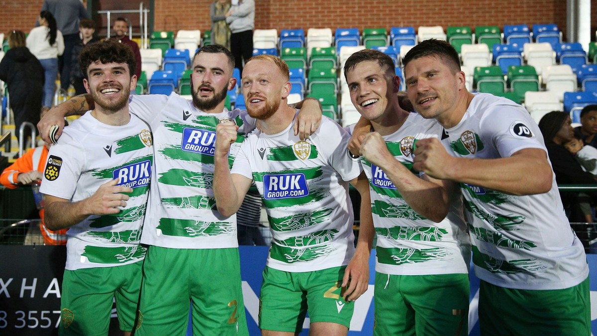 Futbalisti klubu The New Saints.