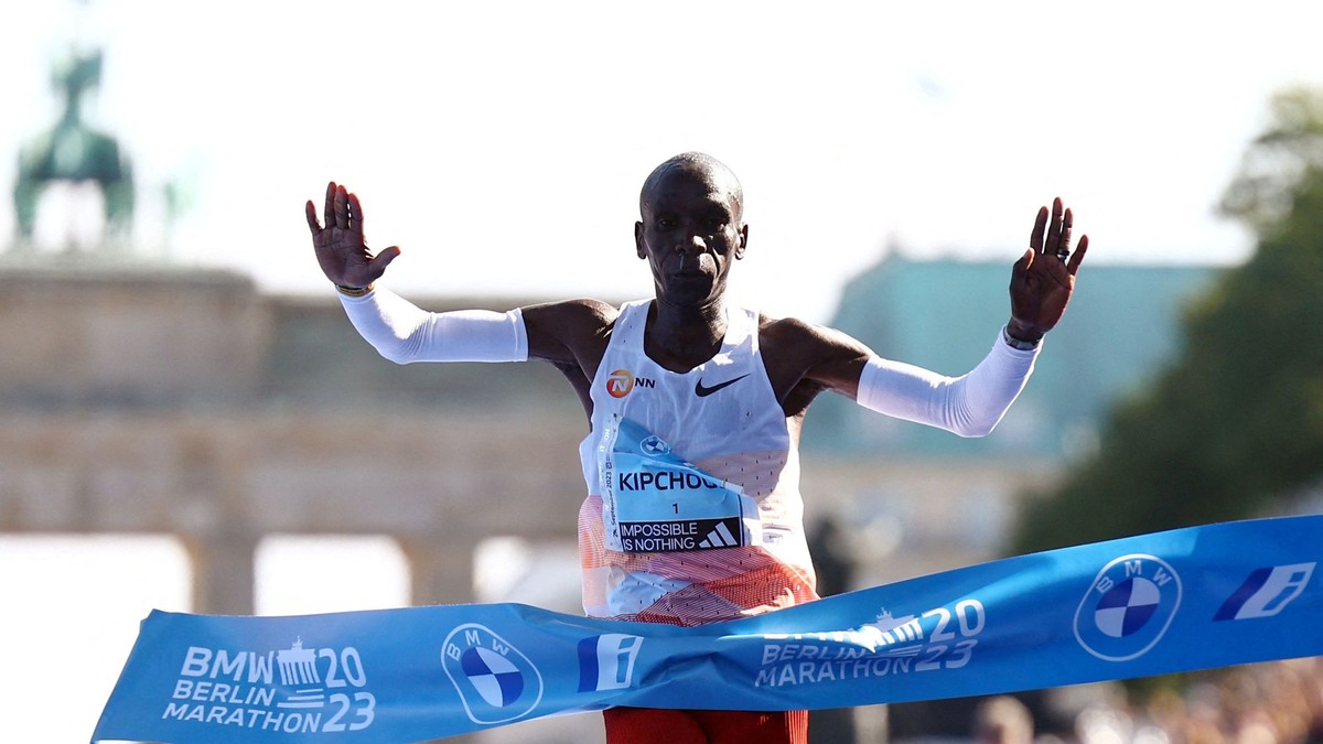 Eliud Kipchoge. 