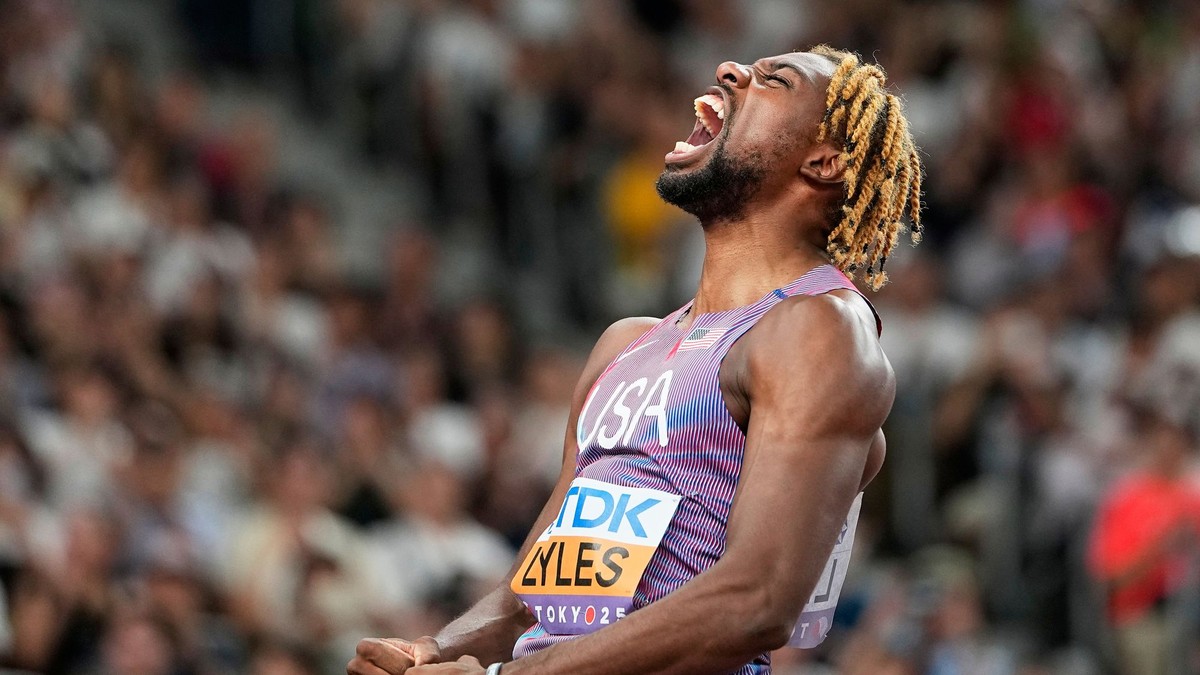 Američan Noah Lyles.