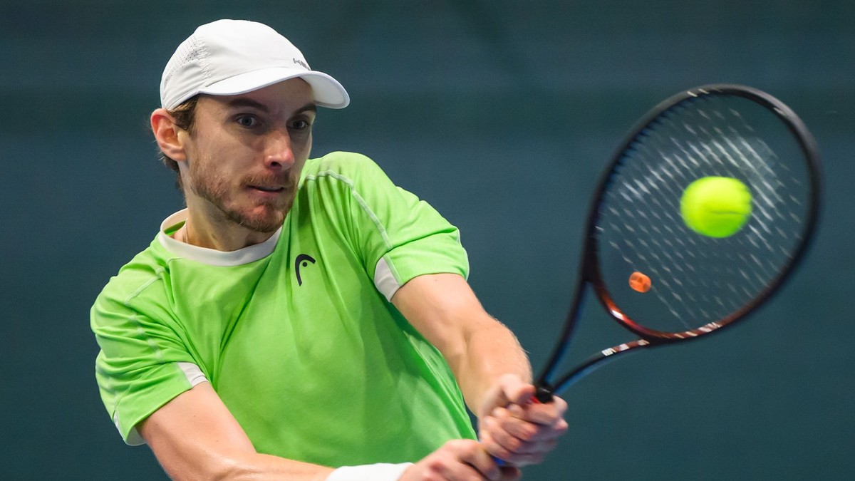 Na snímke slovenský tenista Lukáš Klein.