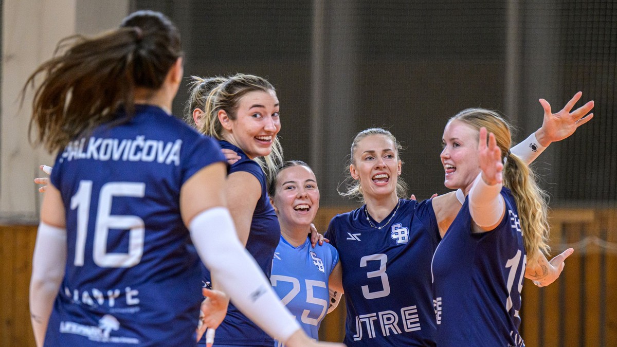 Volejbalistky VK Slovan Bratislava.