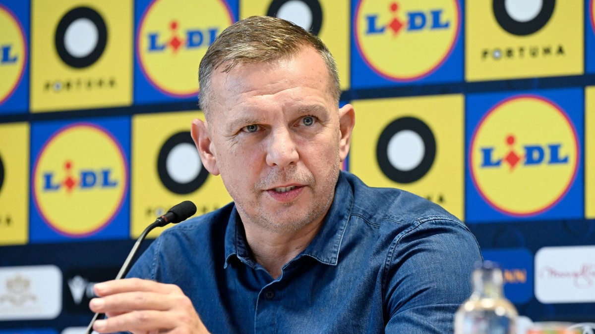 Tréner slovenskej futbalovej reprezentácie do 21 rokov Jaroslav Kentoš.