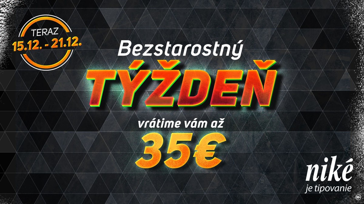 Bezstarostný týždeň v Niké - každý deň vám vrátime až 5 eur
