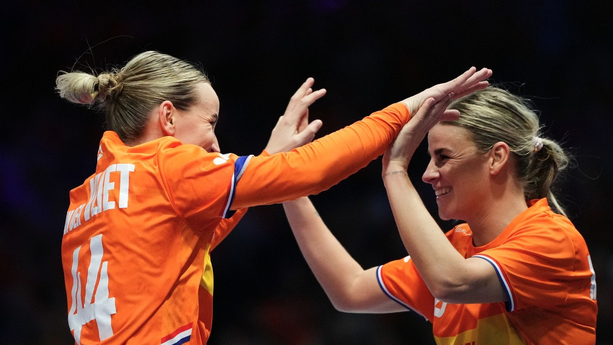 Radosť holandských hádzanárok.