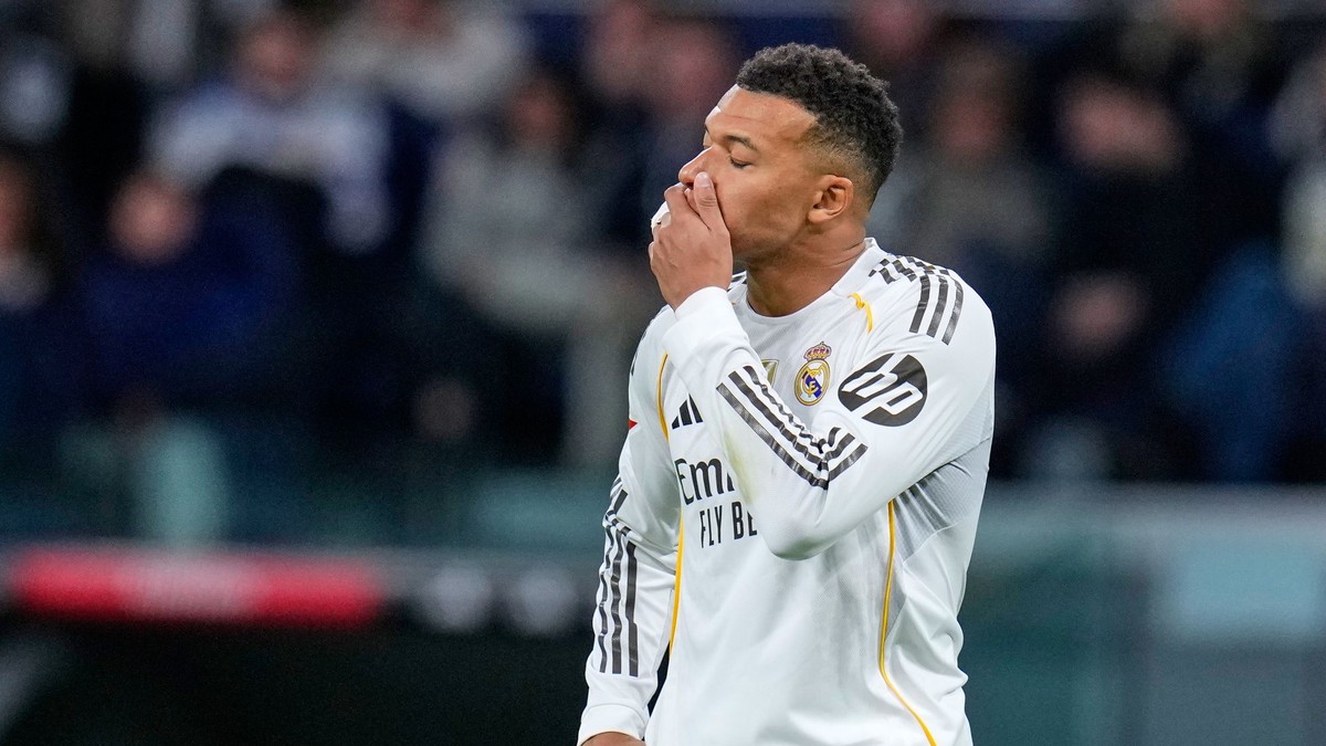 Kylian Mbappé v zápase proti Celte Vigo.