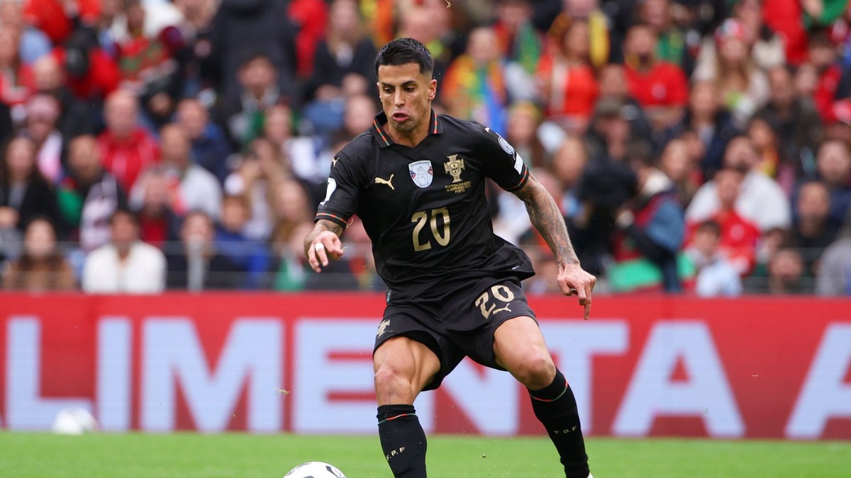 Portugalský futbalový reprezentant Joao Cancelo..