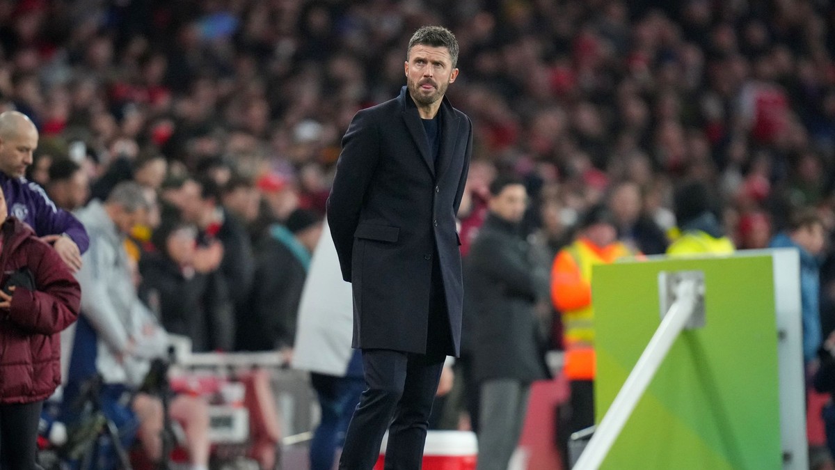 Michael Carrick, ktorý trénuje Manchester United.