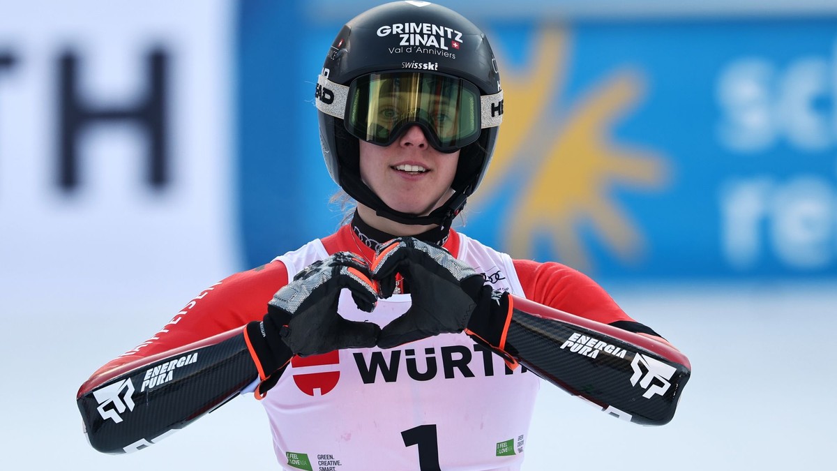 Švajčiarka Camille Rastová sa stala víťazkou obrovského slalomu v Kranjskej Gore 2026.