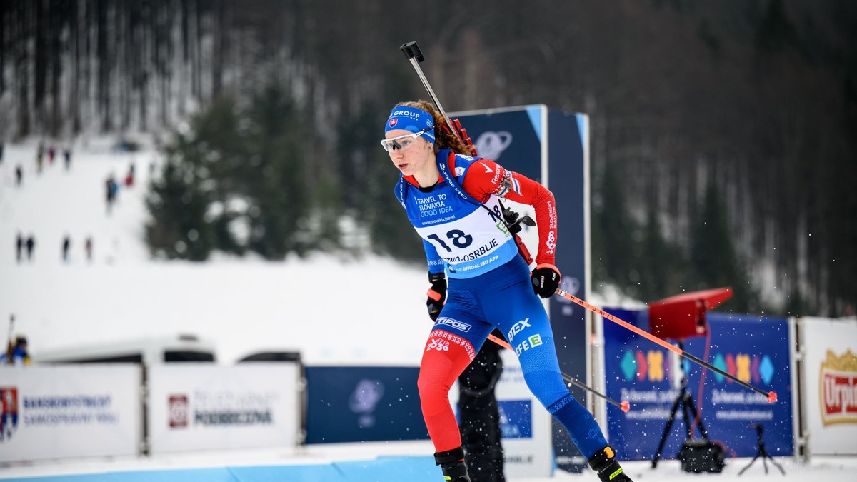 Tamara Molentová počas pretekov IBU Cupu v Osrblí 2026.