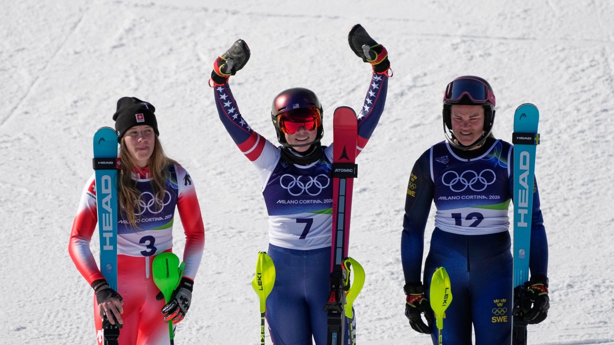 Mikaela Shiffrinová sa raduje z víťazstva v slalome