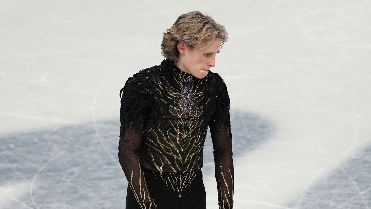 Ilia Malinin smútil po voľnej jazde.