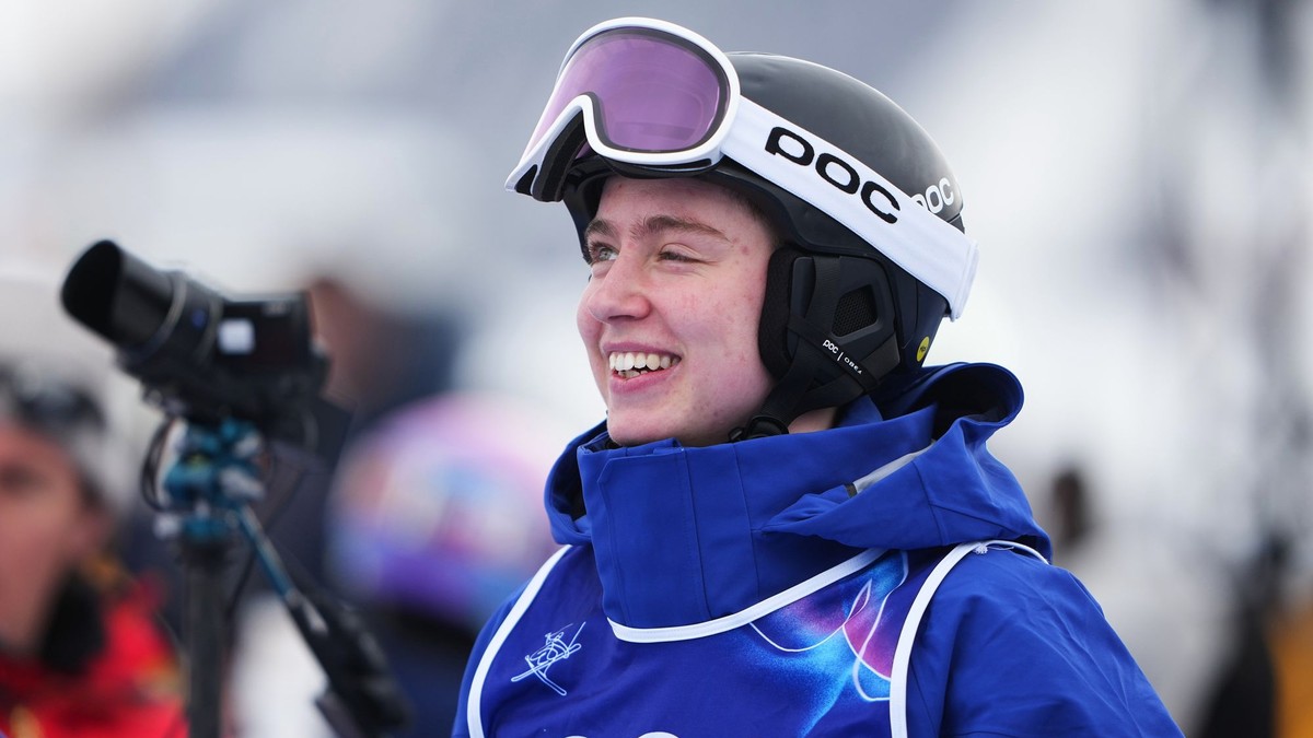 Elis Lundholm počas ZOH 2026.