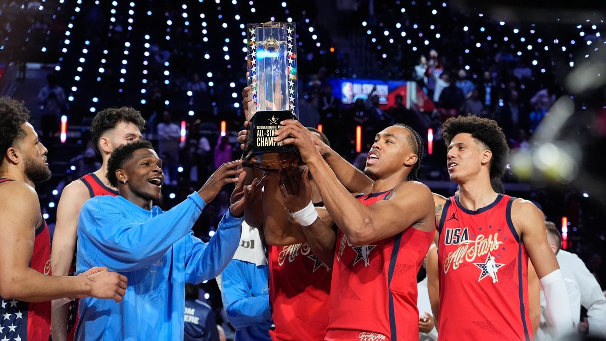 Tím USA Stars vyhral NBA All Star Game