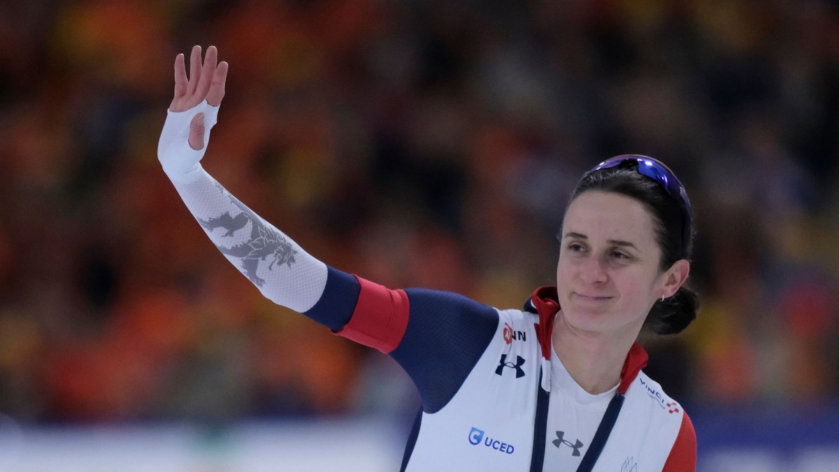 Martina Sábliková sa lúči s publikom.