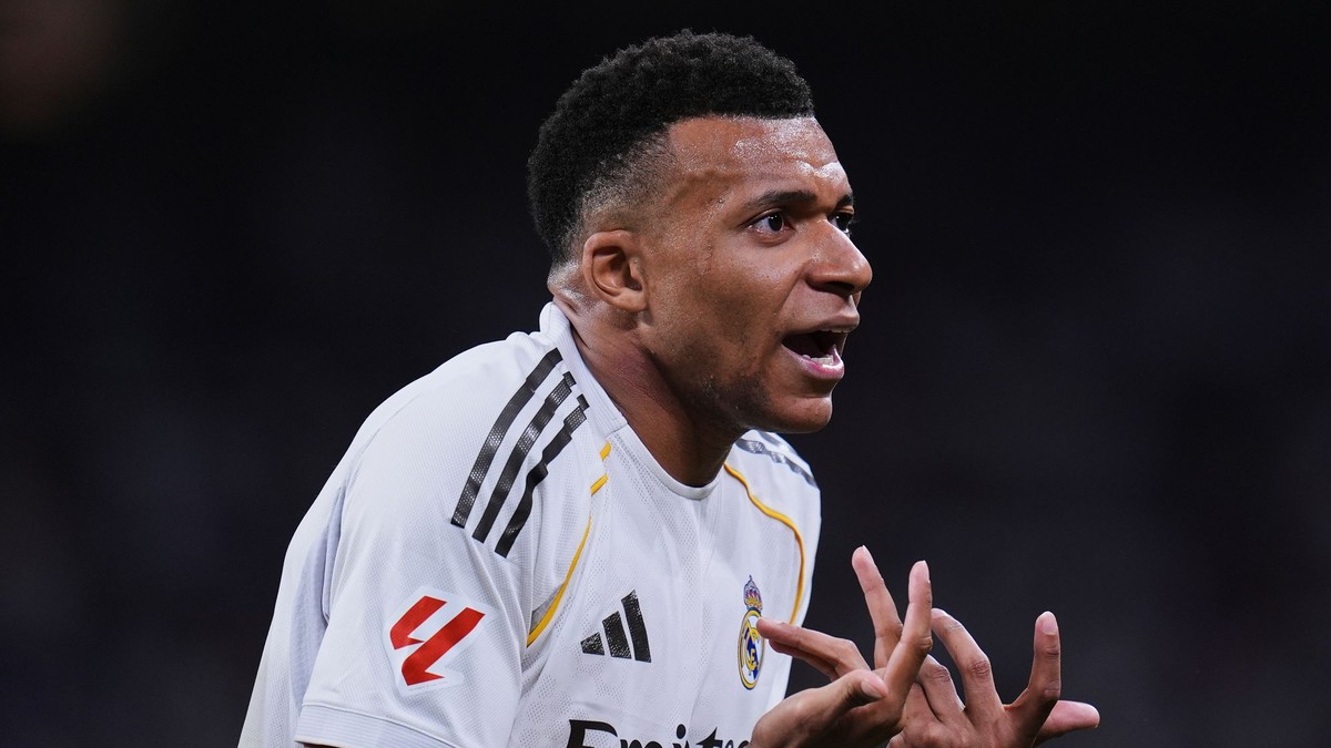 Na snímke hráč Realu Madrid Kylian Mbappé.