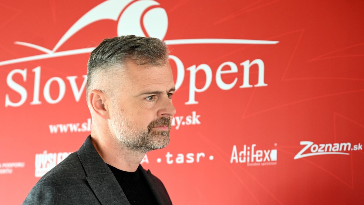Riaditeľ turnajov Rudolf Horváth počas tlačovej konferencie pred turnajmi Slovak Open a Košice Open.