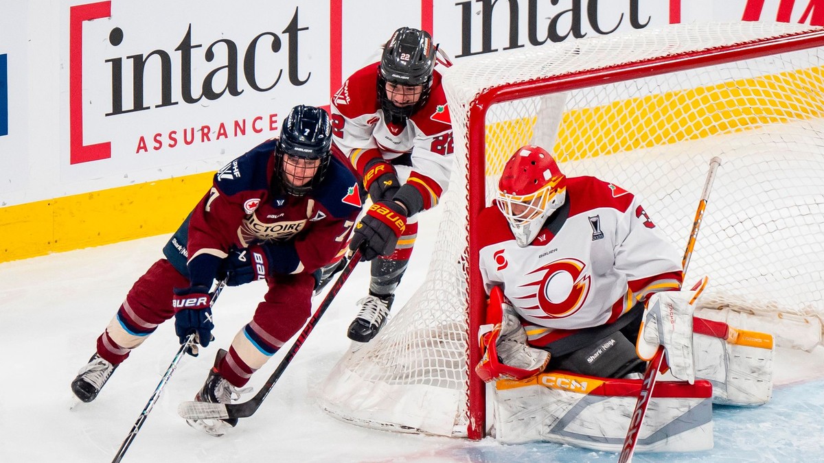 Fotka zo zápasu PWHL Montreal Victoire - Ottawa Charge.