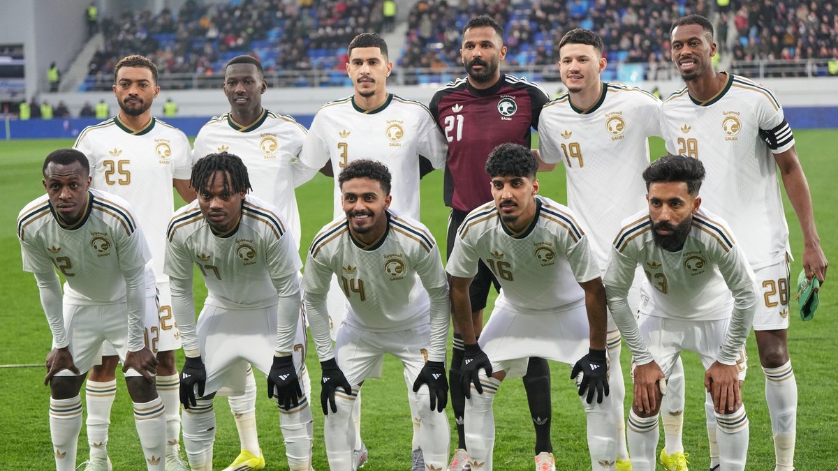 Futbalisti Saudskej Arábie.