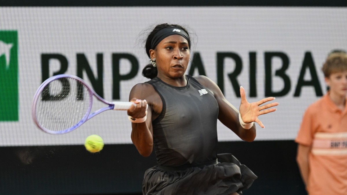 Coco Gauffová počas grandslamového turnaja Roland Garros 2026.