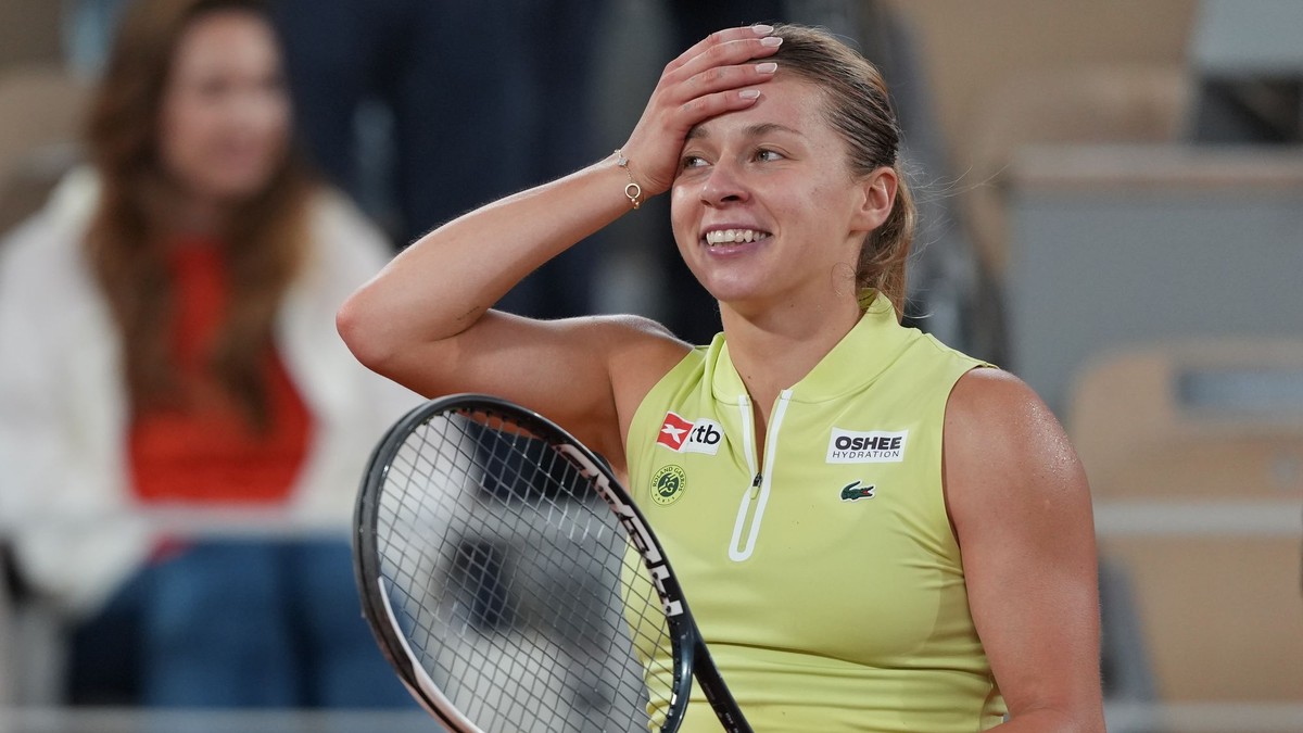 Kvalifikantka Maja Chwalinska po postupe do finále Roland Garros 2026.