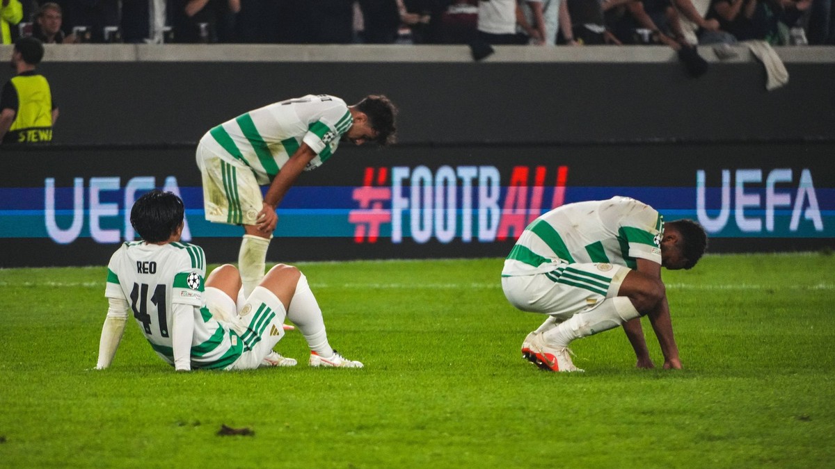 Futbalisti Celtigu Glasgow po vypadnutí v predkole Ligy majstrov s LASK Linz.