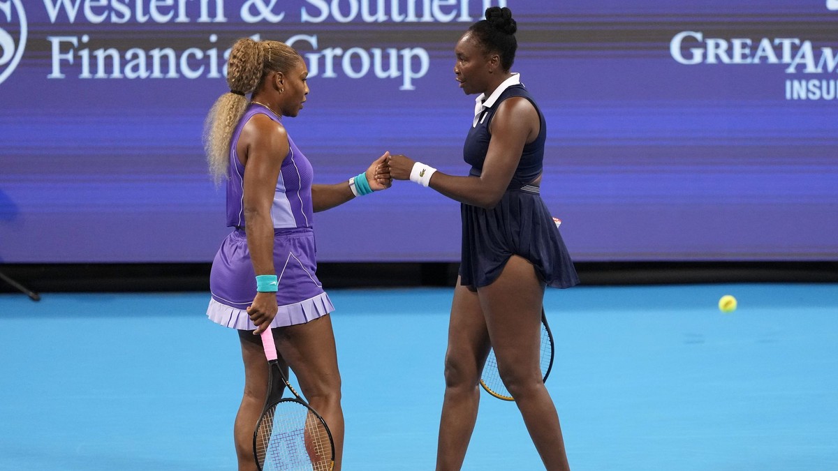 Serena Williamsová a Venus Williamsová.