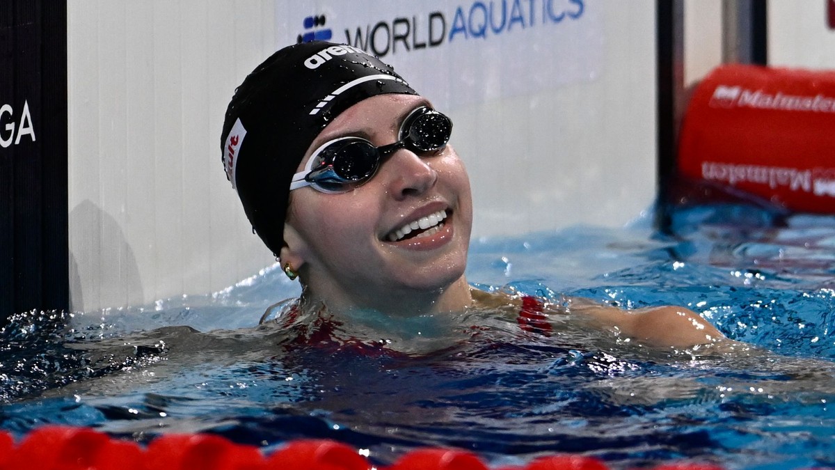 Americká plavkyňa Kate Douglasová.