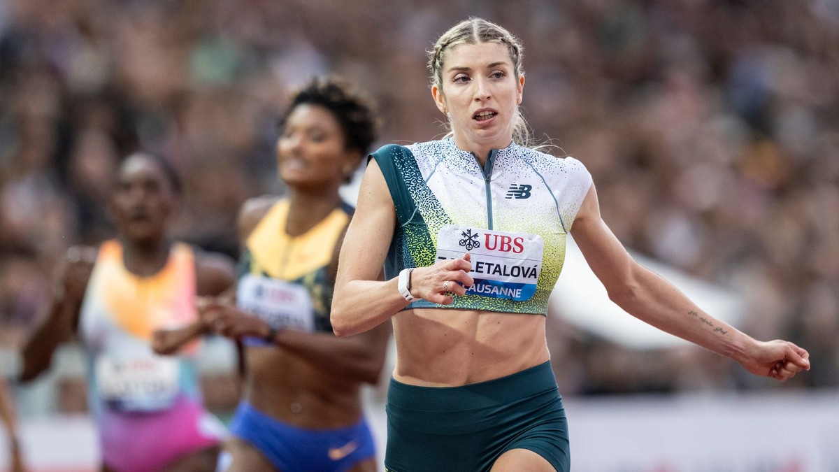 Emma Zapletalová zvíťazila v behu na 400 m cez prekážky na mítingu Diamantovej ligy v Lausanne 2026.