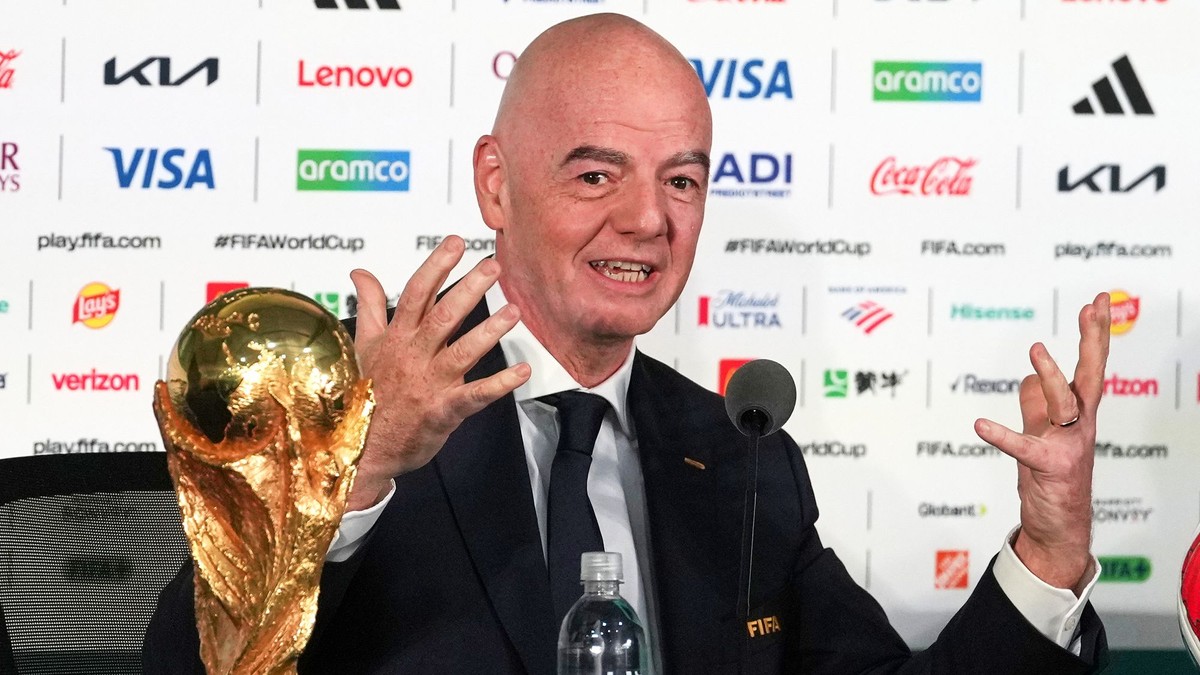 Prezident Gianni Infantino.