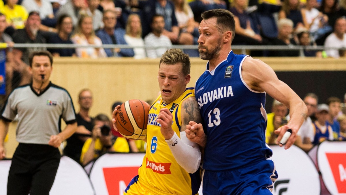 Peter Sedmák v drese Slovenska.