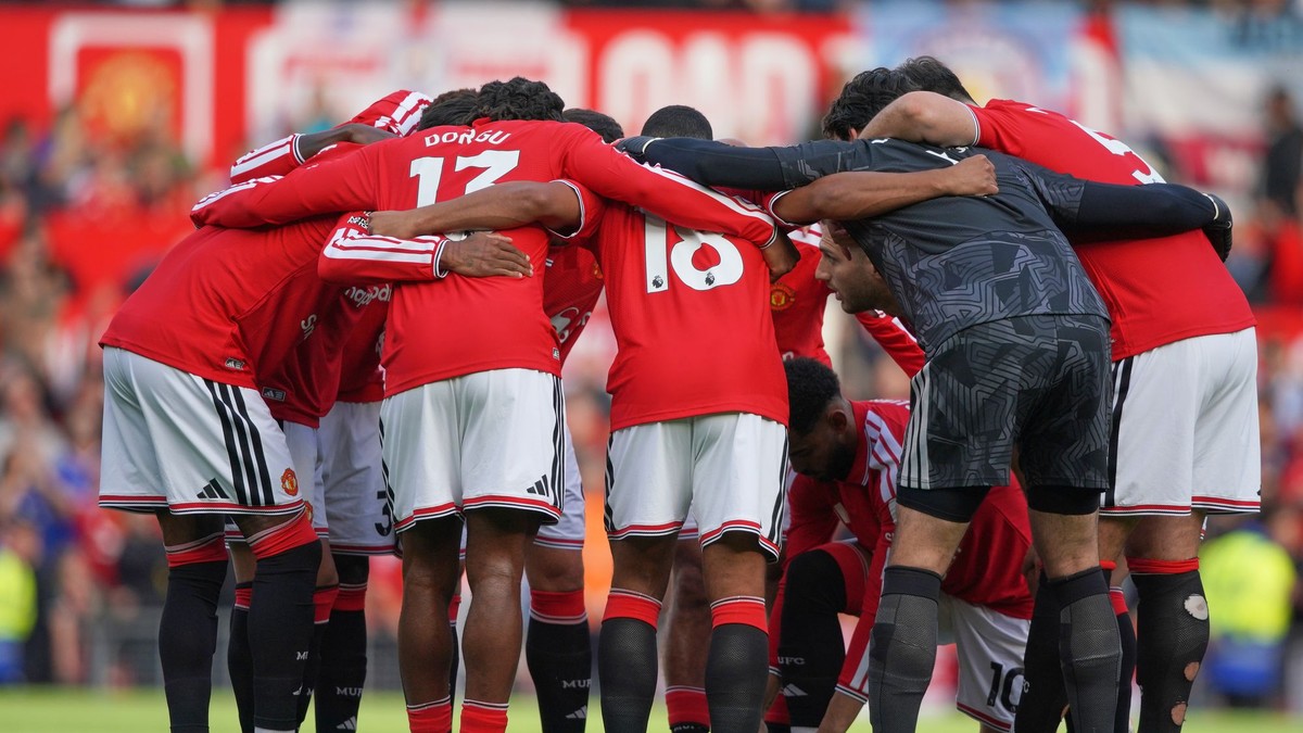 Futbalisti Manchestru United.
