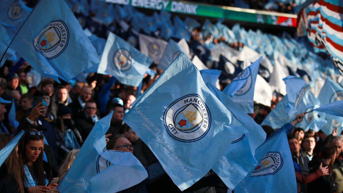 Futbalisti Manchestru City.