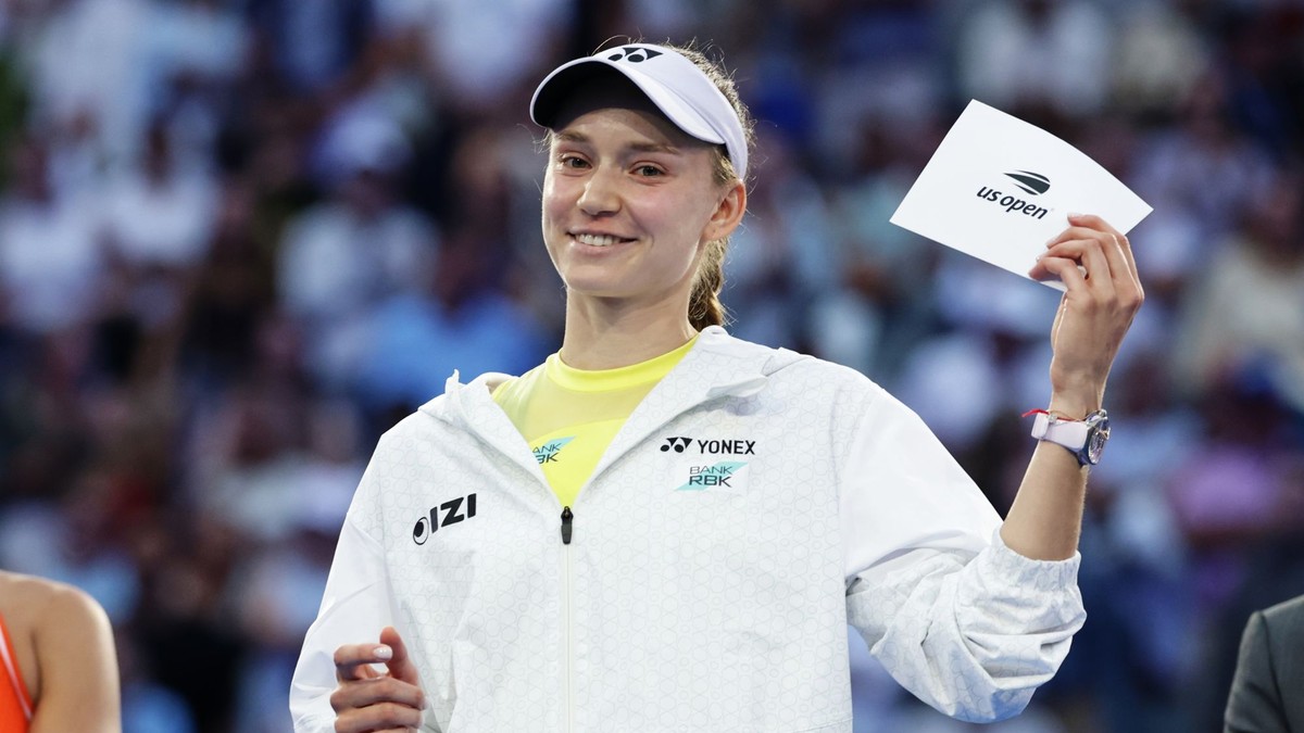 Kazašská tenistka Jelena Rybakinová.