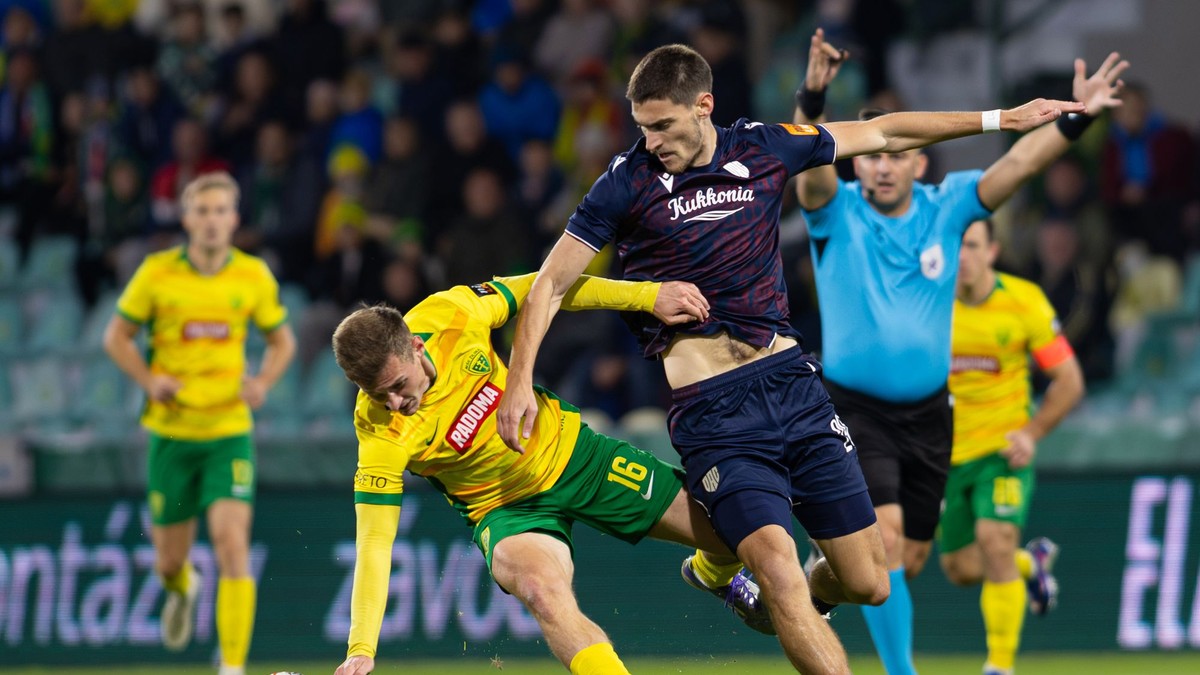 Fotka zo zápasu MŠK Žilina - FC DAC 1904 Dunajská Streda.